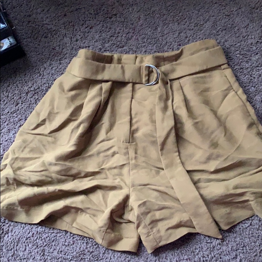 High waisted shorts